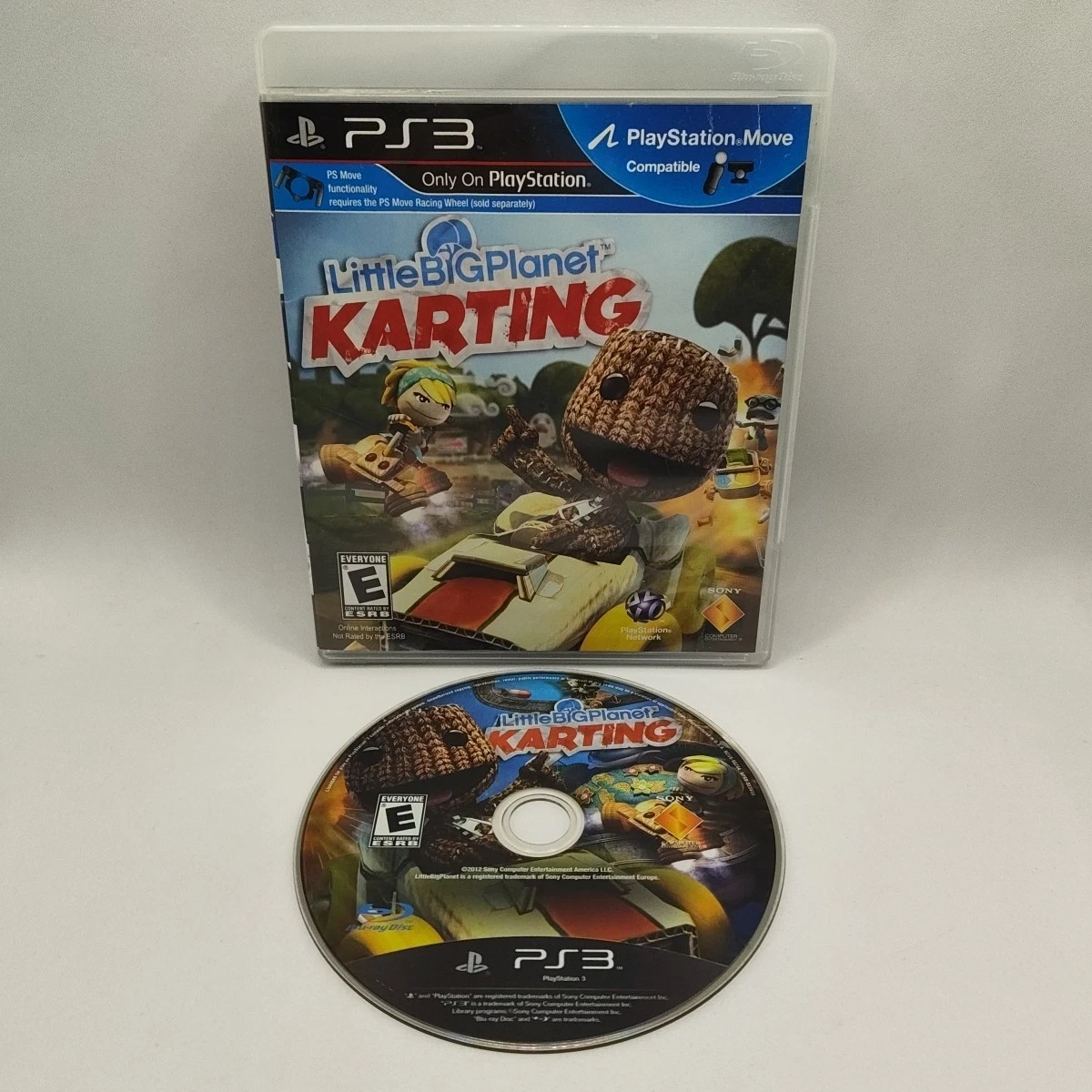 PS3 PLAYSTATION LITTLE Big Planet Karting game ( free ship to Canada ) EUR 11,47 - ES