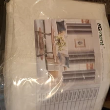  2 pack Christmas Snowflake Window Curtains Bedroom ,Living Room  29x30