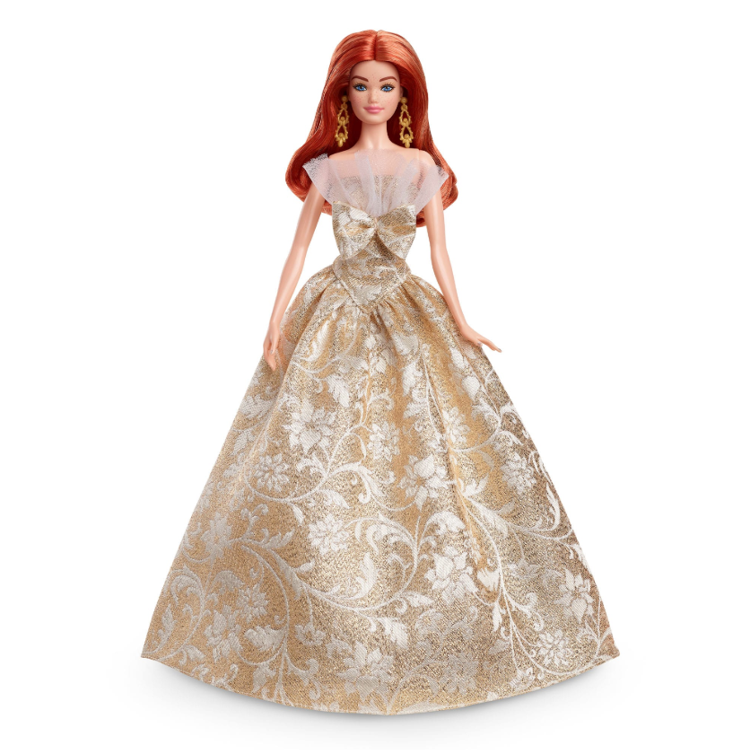 Barbie Signature 2025 Holiday Barbie Doll 1 With Red Hair FAST