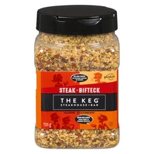 The Keg Steakhouse Steak Seasoning, No MSG Added, 725g/1.6 lbs. Bottle