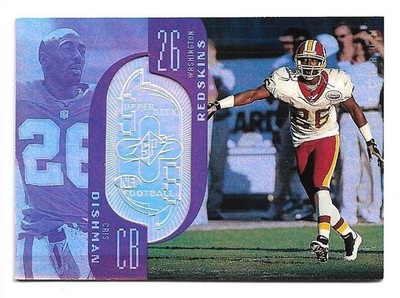 Cris Dishman 1998 Upper Deck SPx Finite Spectrum #90 /1900 - Washington Redskins