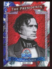 Franklin Pierce  2026 Leaf Metal The Presidents #TP-14 Serial #d 1/2