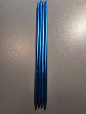 Metal Double Point Knitting Needles, 4mm, 7", Set of 4