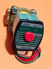 ASCO RED-HAT 8210G035 120/60 110/50 10.1W 3/4" PIPE AIR WATER OIL SOLENOID VALVE