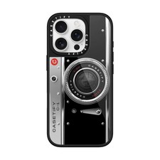 CASETiFY iPhone Case 16 Pro Compact Shockproof Slim Military Grade Clear Black