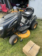 Poulan Pro Riding Lawnmower 2018. Selling For Parts.  Has A Bent Frame