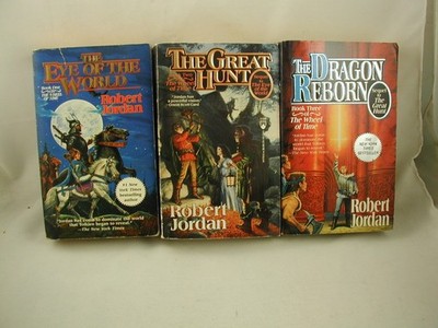 Robert Jordan The Wheel of Time Books 1-3 Classic Fantasy