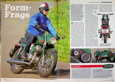 Oldtimer Praxis 02/2020 Jawa Bizon 350 mit 22,5PS Restaurierung - ein interessan