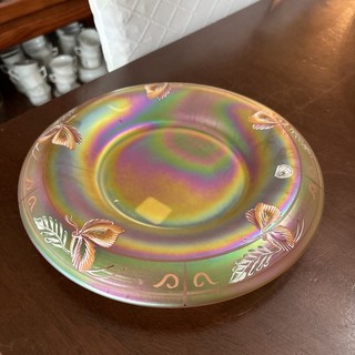 Vtg 2003 signed Lynn Fenton MILLENNIUM COLLECTION 10" CONSOLE BOWL P. Hayhurst
