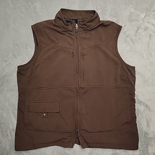 Columbia Vest Womens Extra Large Brown Titani...