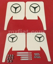 Mercedes W107 W108 W114 W115 W116 W123 White Mudguard Set New