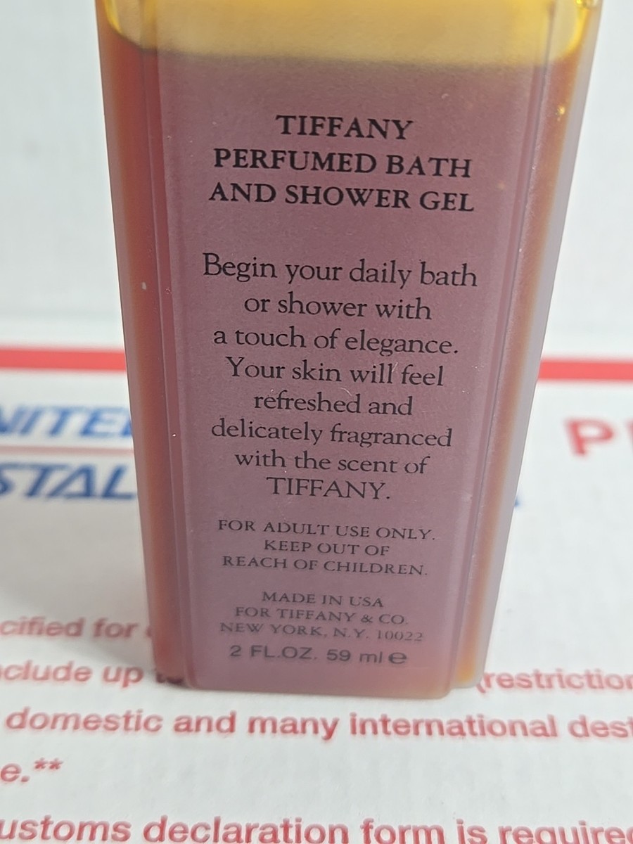 Tiffany Perfumed Bath Shower Gel 2 Oz, READ | eBay