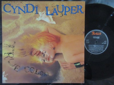 CYNDI LAUPER True Colors / LP DDR 1987 INTERSHOP CBS PORTRAIT PRT 26948