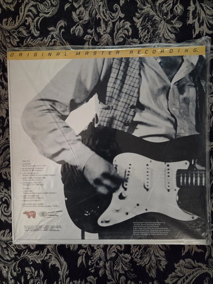 Eric Clapton Slowhand Mobile Fidelity LP Vinyl - Image 2 of 2