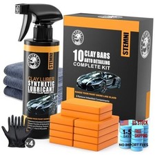 10 Pack Car Clay Bar Kit, Premium Grade Clay Bars Auto Detailing, Clay Orange