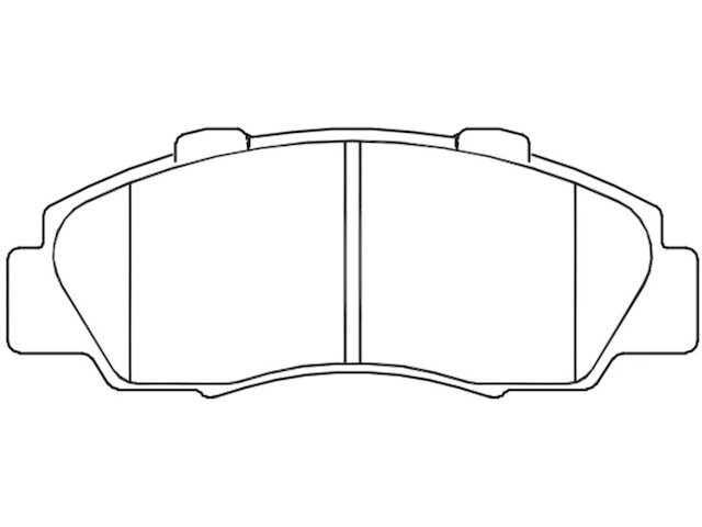 Front Brake Pad Set For 1991-2001, 2004-2005 Acura NSX 1992 1993 1994 DN228ZV