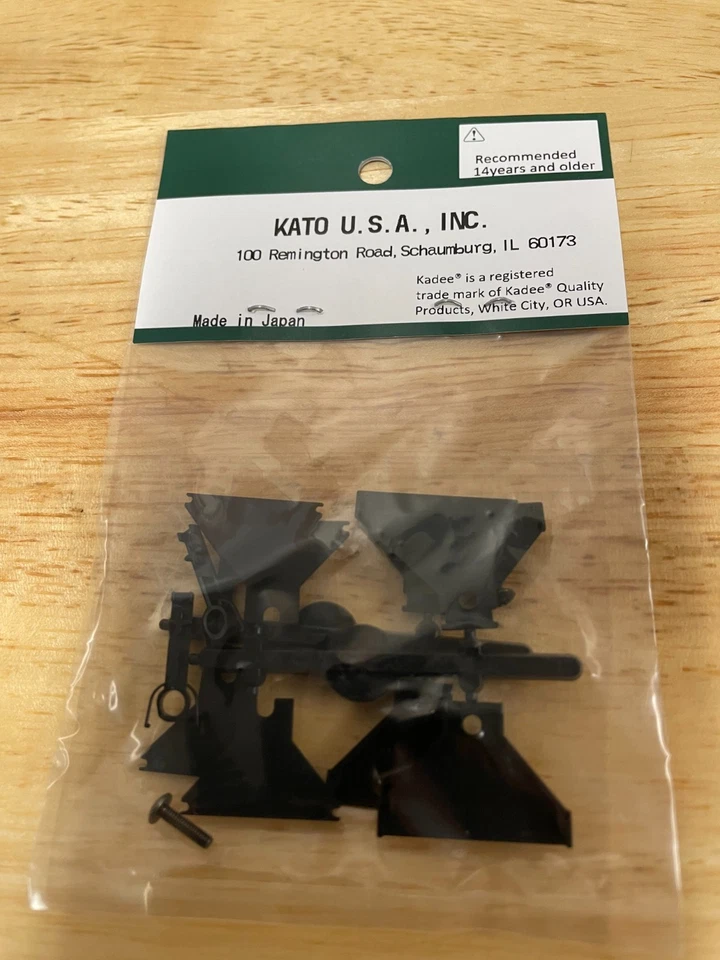 Kato P/N 85065K Passenger Car Adaptor Kit for Kadee Std. Shank Coupler HO Scale - Image 2 of 2