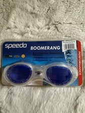 Speedo ADULT BOOMERANG GOGGLES 1 pair Performance New Anti fog