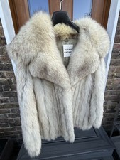 Saga Fox Fur Coat Vintage Arctic Fox