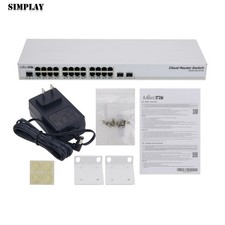 CRS326-24G-2S RM 24-Port Cloud Router Switch ROS Dual System for MikroTik