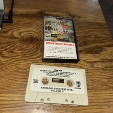 Chicago Greatest Hits, Vol. II Cassette 1981 Columbia FCT 37682