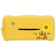 Housse étui à mouchoirs Senko My Neighbor Totoro Flower Bus Stop Yellow Chara...