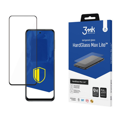 3MK   Xiaomi Redmi Note 9 Pro 4G   3mk HardGlass Max Lite Schwarz