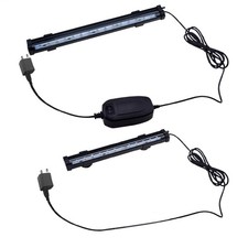 Aquarium Underwater Air Bubble LED Light Fish Tank RGB Submersible Lamp