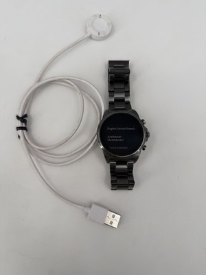Fossil Gen 6 Touchscreen Smartwatch DW13F2 FTW4059V Gunmetal Gray