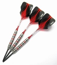 Ruthless Winners 90 Tungsten Steel Tip Darts 21g  Extras Includes Tracking