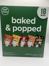 Frito-Lay Baked and Popped Mix Variety Pack Snack Chips, 36 Count Multipack