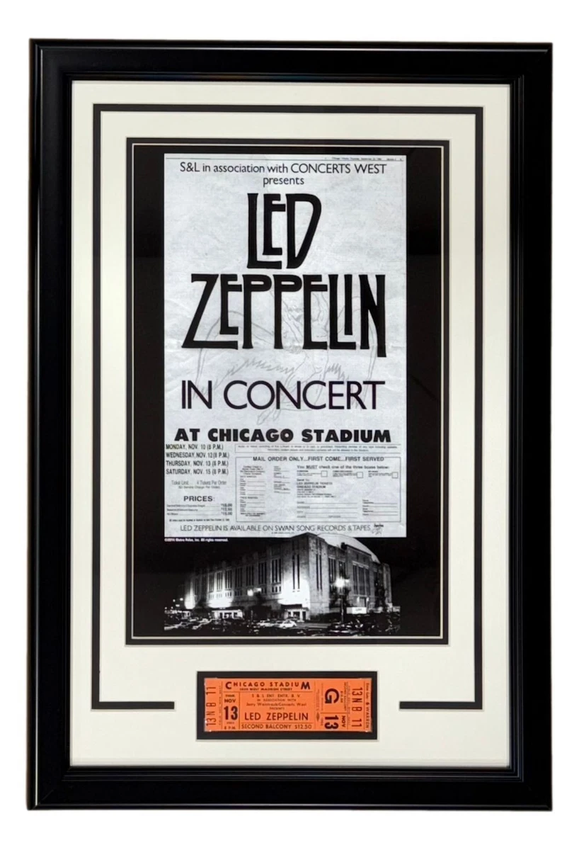 Led Zeppelin Concert Memorabilia for sale | eBay