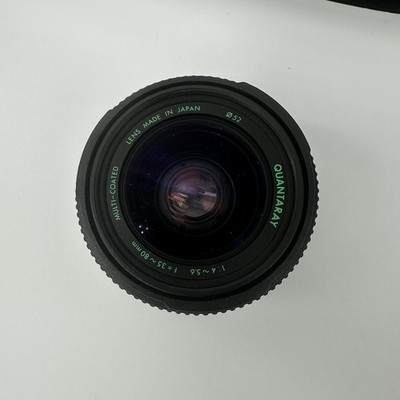 Quantaray AF 35-80mm f/4-5.6 Made in Japan Multi-Coated Zoom Lens for Nikon