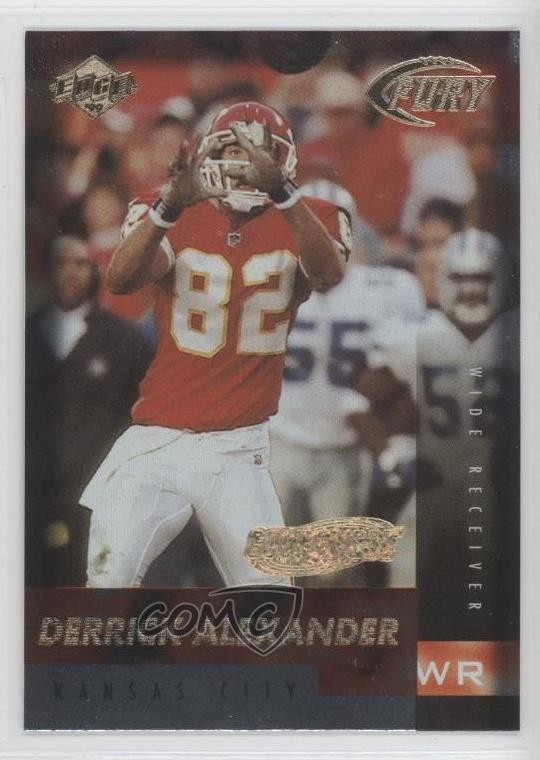 1999 Collector's Edge Fury Gold Ingot Derrick Alexander #5 2f5