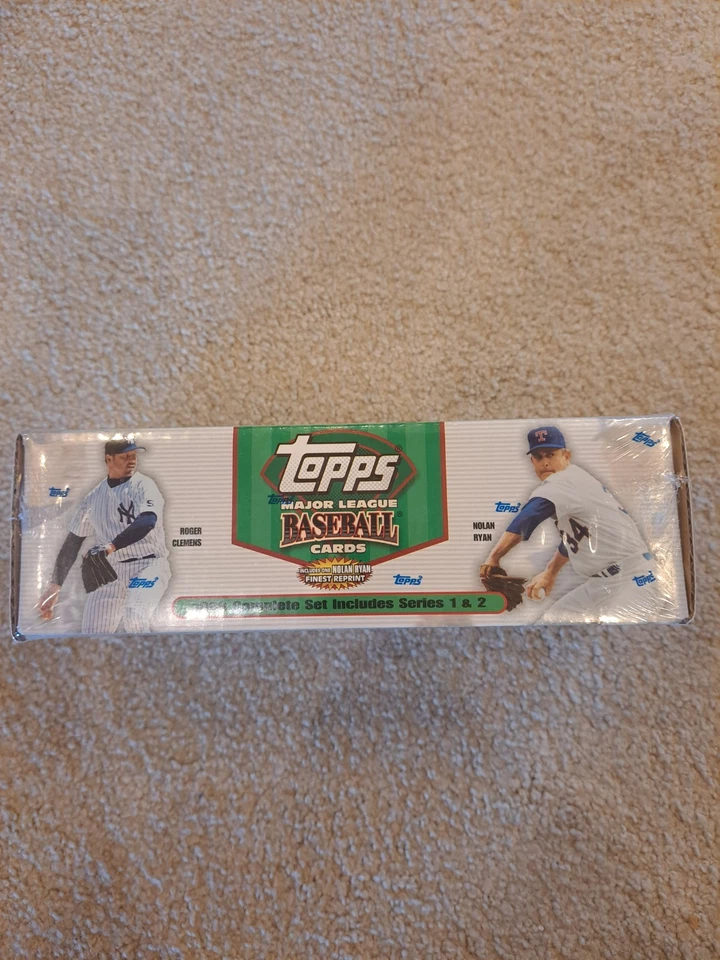 Juego de fábrica Topps Hobby 1999 sellado, incluye 1 reimpresión Topps Finest Nolan Ryan Foto 3 de 4