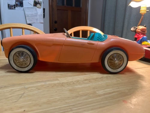 Vintage Mattel 1962 Barbie Austin Healey 3000 Convertible Sports Car
