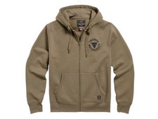 Genuine Triumph Digby Zip Thru Hoodie XXXL Khaki New With Tags RRP £99