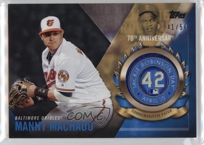 2017 Topps Black 41/50 Manny Machado #JRPC-MM Patch 0sb5
