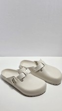 Birkenstock Boston Essentials EVA Eggshell Clogs W12-12.5 M10-10.5 Regular/Wide