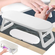 Nagel Armauflage Leder Handablage Maniküre Handkissen Ständer Armlehne Weiß 2025