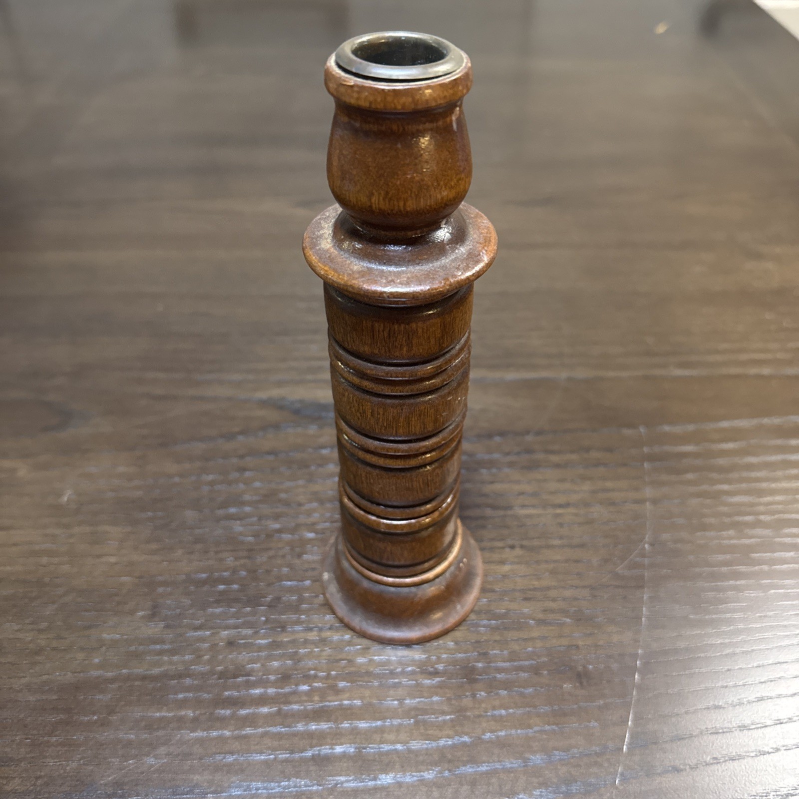 With 4 Napkin Rings 8 1/4" Tall