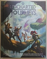 D&D 5E Uncharted Journeys HC Hardcover Cubicle 7 Dungeons & Dragons 5th RPG
