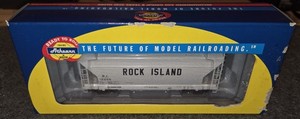 Athearn HO Scale ACF 2970 2 Bay Hopper Rock Island 12255