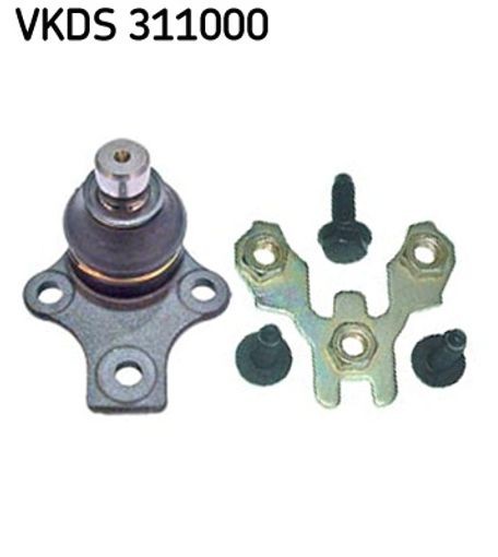 SKF Ball Joint With Synthetic Grease VKDS 311000 Position Front Axle Both Sides Height 97 mm Length 95 mm Width 64 mm - OE Quality - Image 13