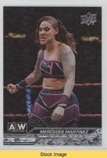 2024 AEW All Elite Wrestling Speckled Rainbow Foil Mercedes Martinez READ 1hs9