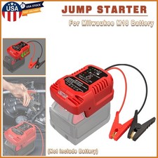 Vehicle Jump Charger Jump Cables Starter Compatible with Milwaukee M18 Battery