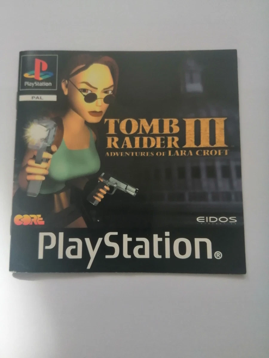 TOMB RAIDER 3 PLATINUM – PLAYSTATION 1 PS1 – PAL ITA COMPLETO – Ogni Giorno è un Nuovo Livello NerD