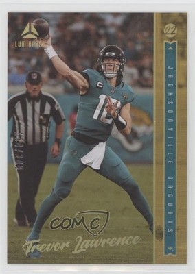 2022 Panini Luminance Gold /249 Trevor Lawrence #40 1i3m