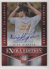 2012 Elite Extra Edition Franchise Futures Signatures /599 Nick Kingham Auto 0q3