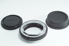 Canon FD to EOS Macro Lens Converter Adapter, Used, Includes Caps